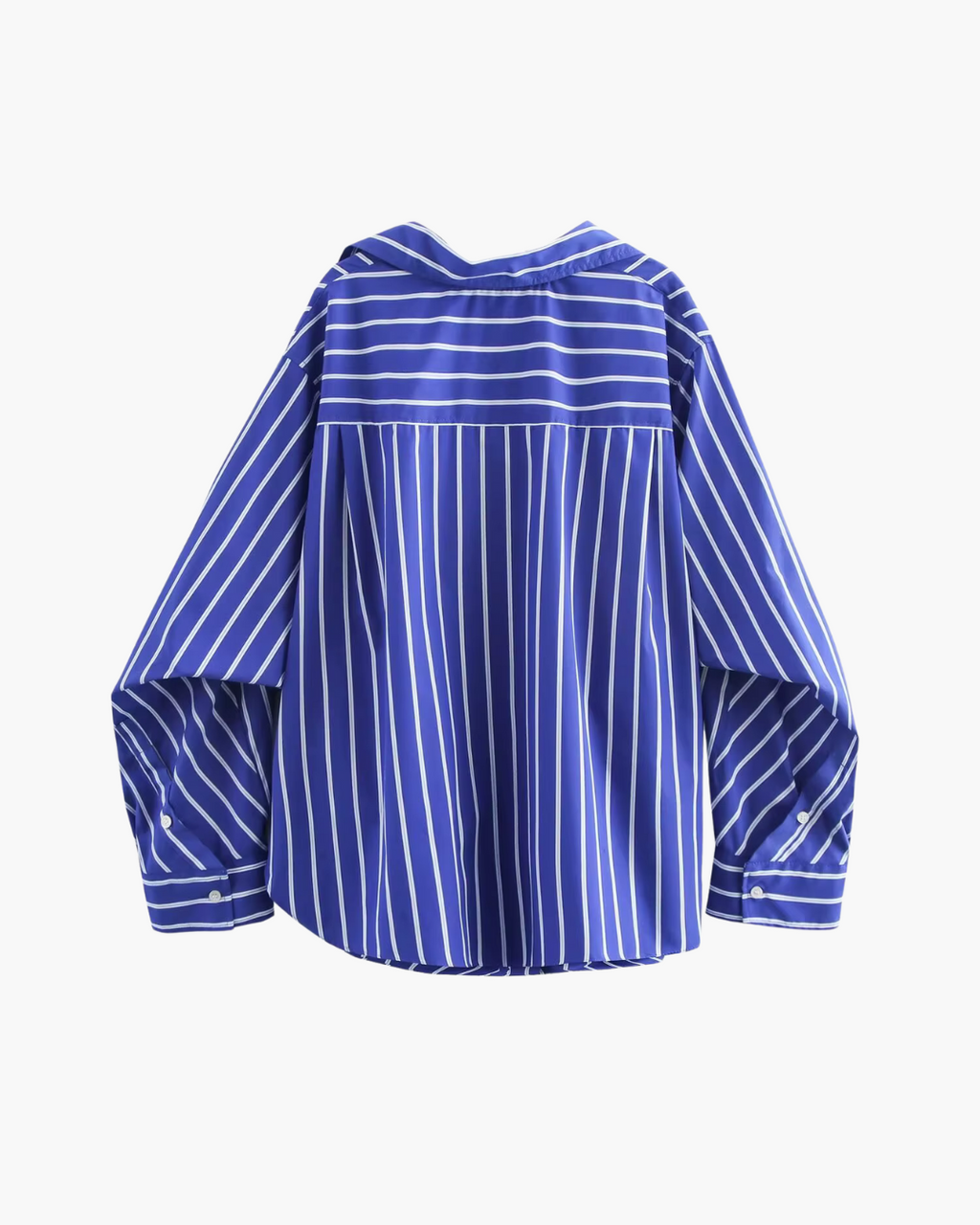 Casual Gestreept Vleermuismouwen Shirt voor Dames