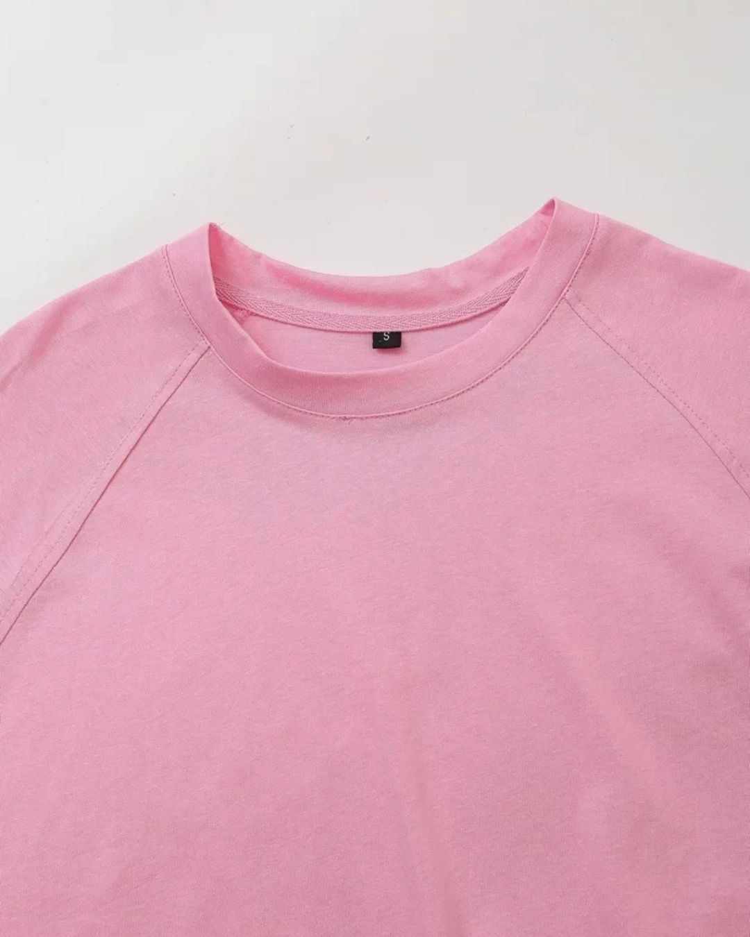 2-Delige Set met O-hals T-shirt en Trekkoord Broek voor Dames