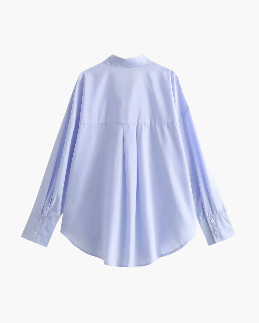 Blauwe Elegante Kantoor Blouse voor Dames