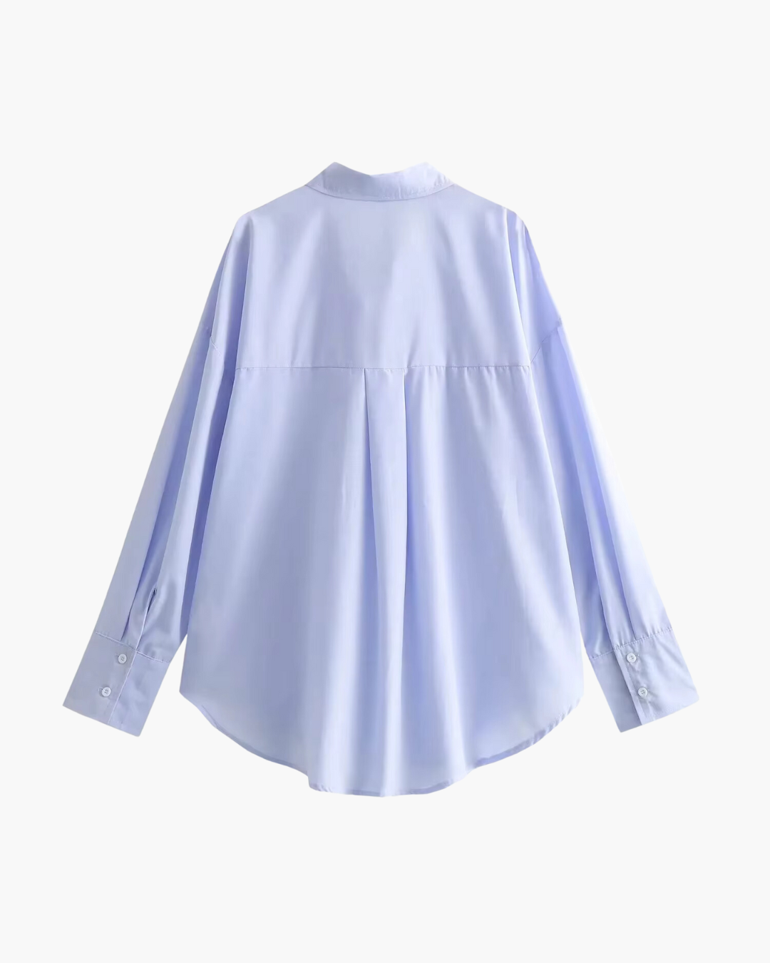 Blauwe Elegante Kantoor Blouse voor Dames