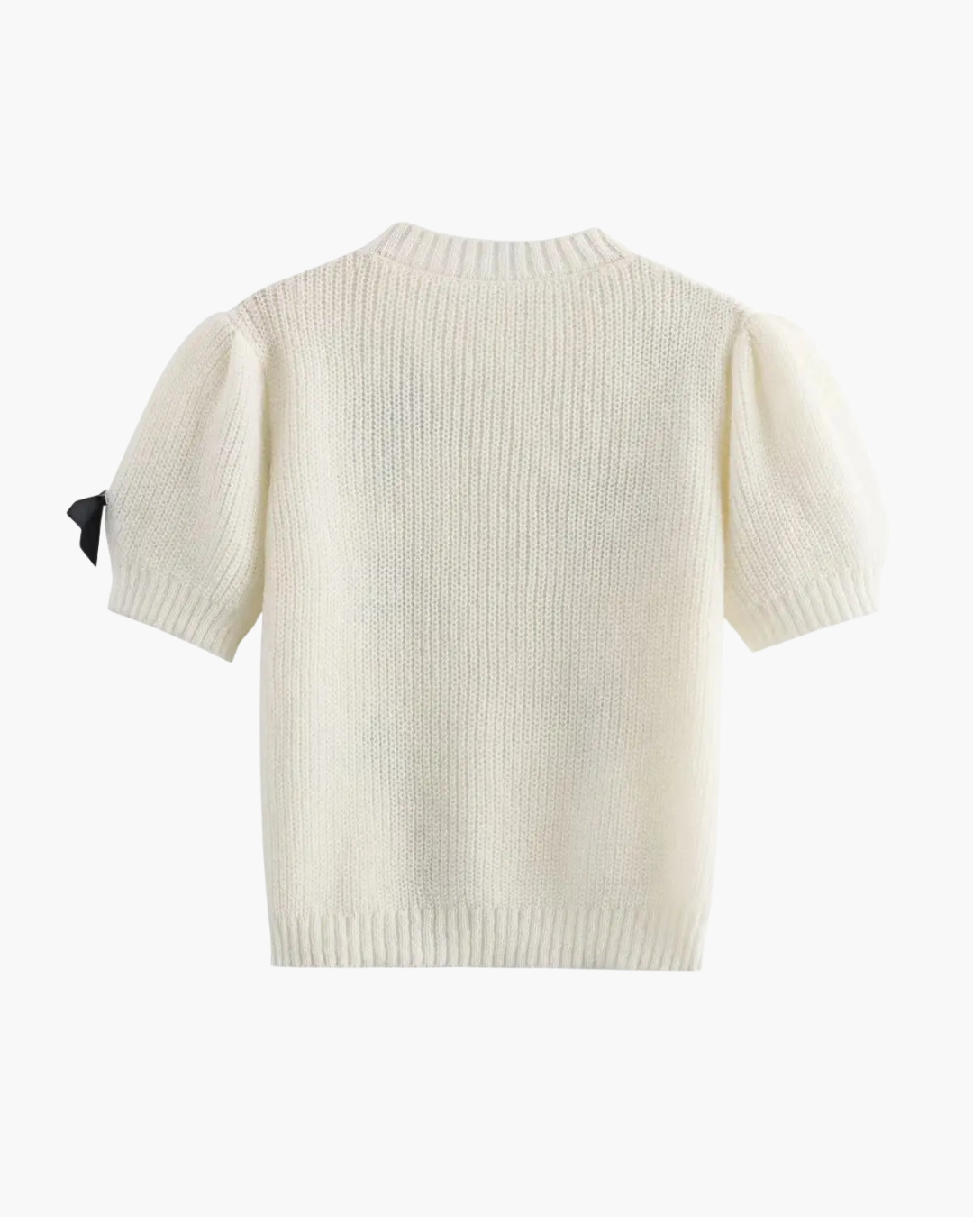 Gebreide Trui Dames – Strikdetail & Korte Mouw