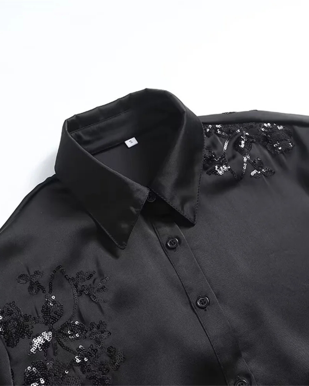 Geborduurde Set met Shirt en Broek met Herfstlook voor Dames