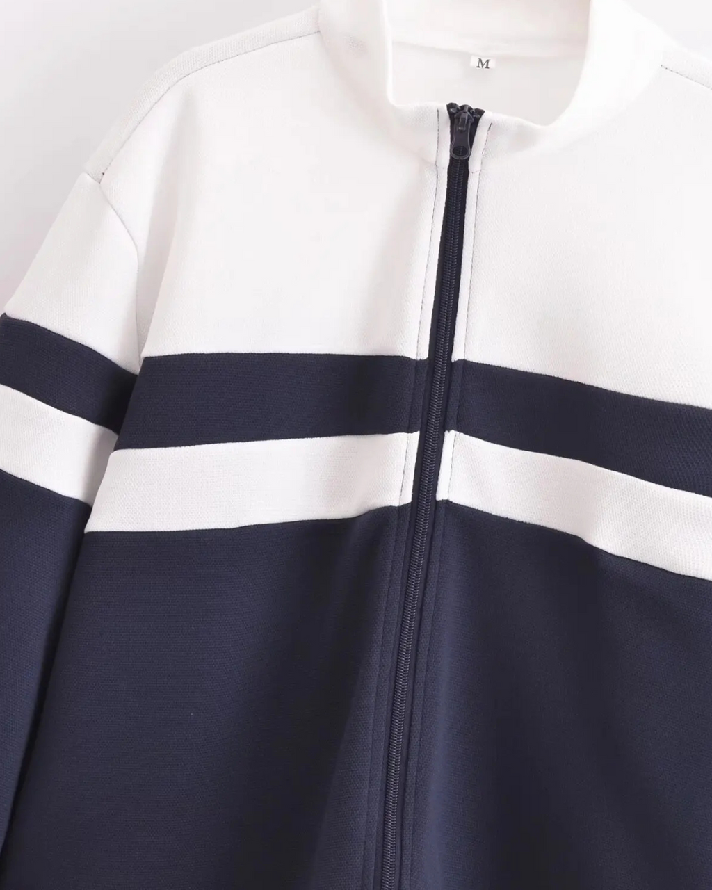 Casual 2-Delige Set met Ritsjas & Elastische Broek voor Dames