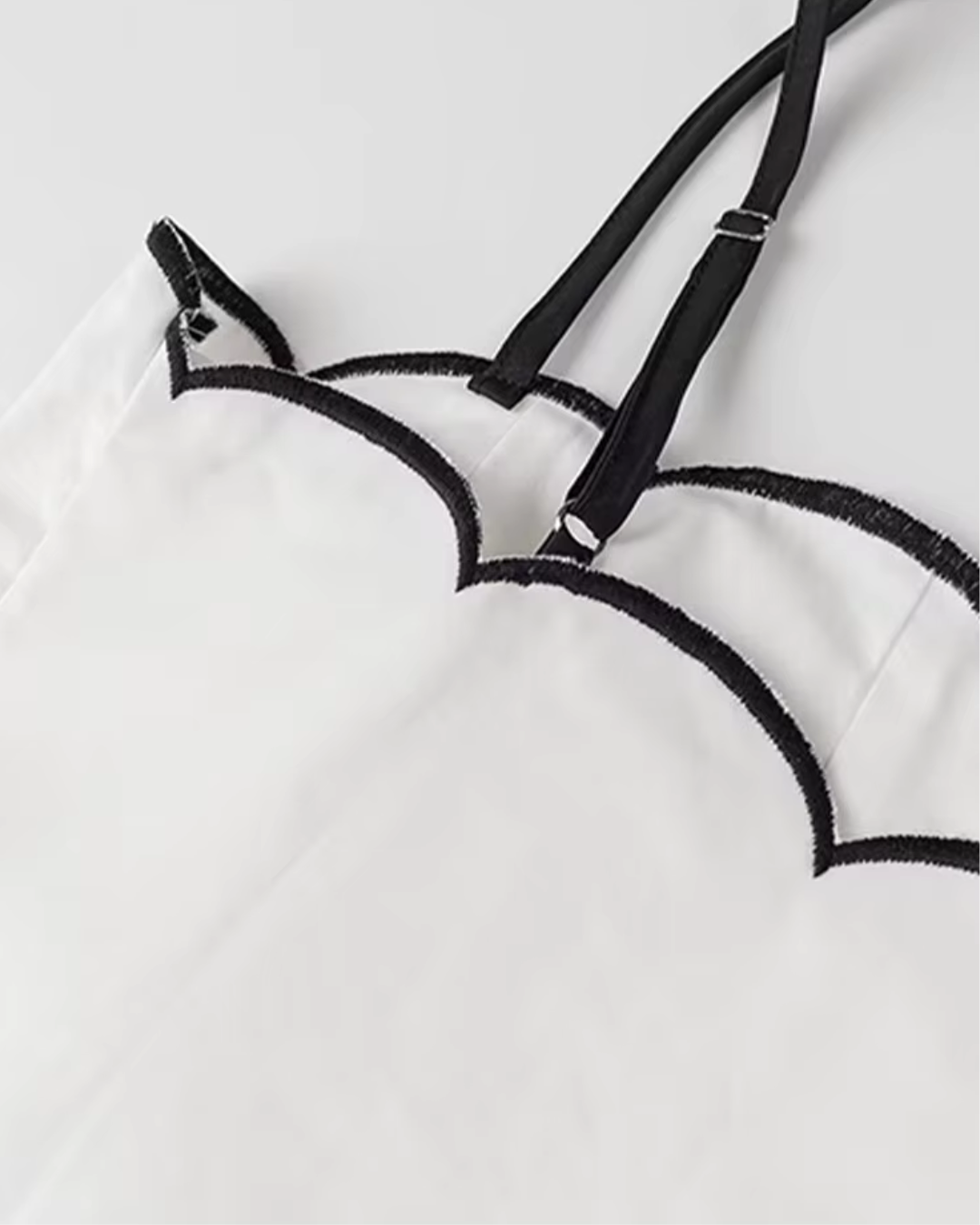 Luchtige Zomerjurk Set met Borduurwerk voor Dames