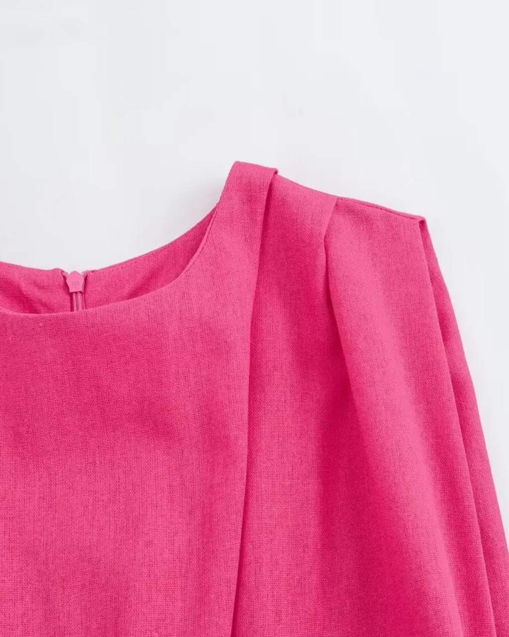 Slanke Mouwloze Jurk met O-Hals en Uitgeholde Taille voor Dames