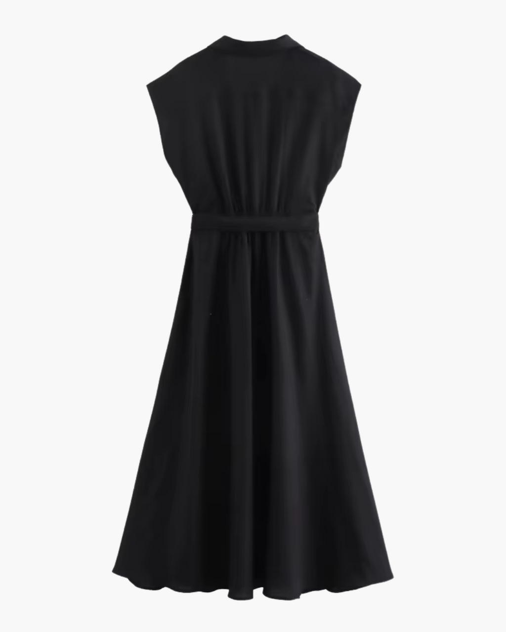 Linnenmix Midi Shirtjurk voor Dames