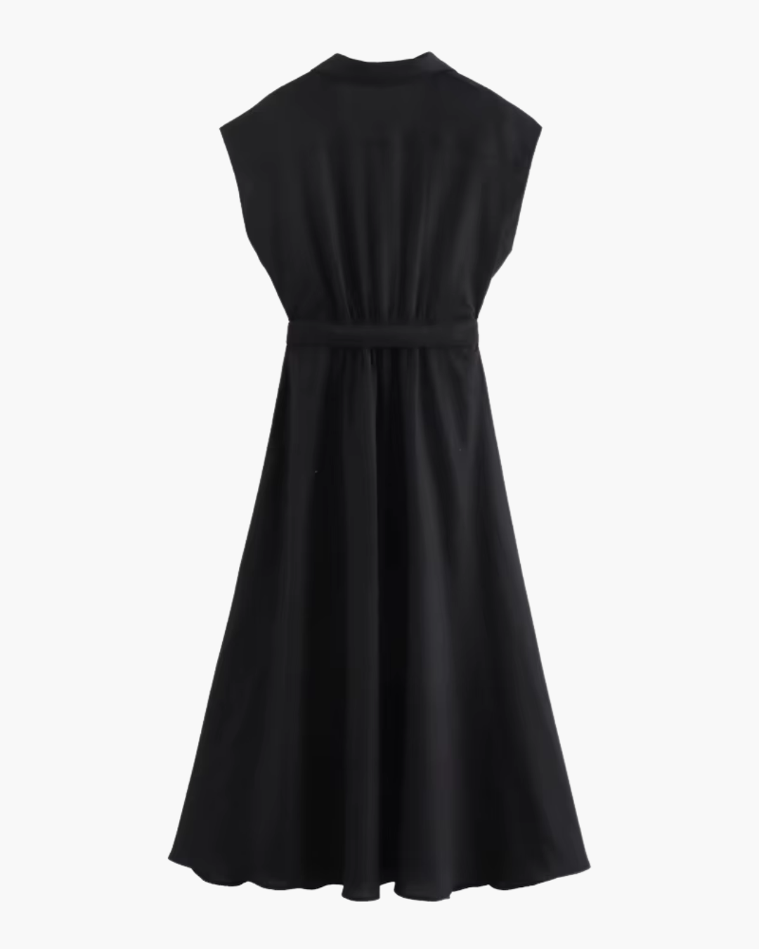 Linnenmix Midi Shirtjurk voor Dames