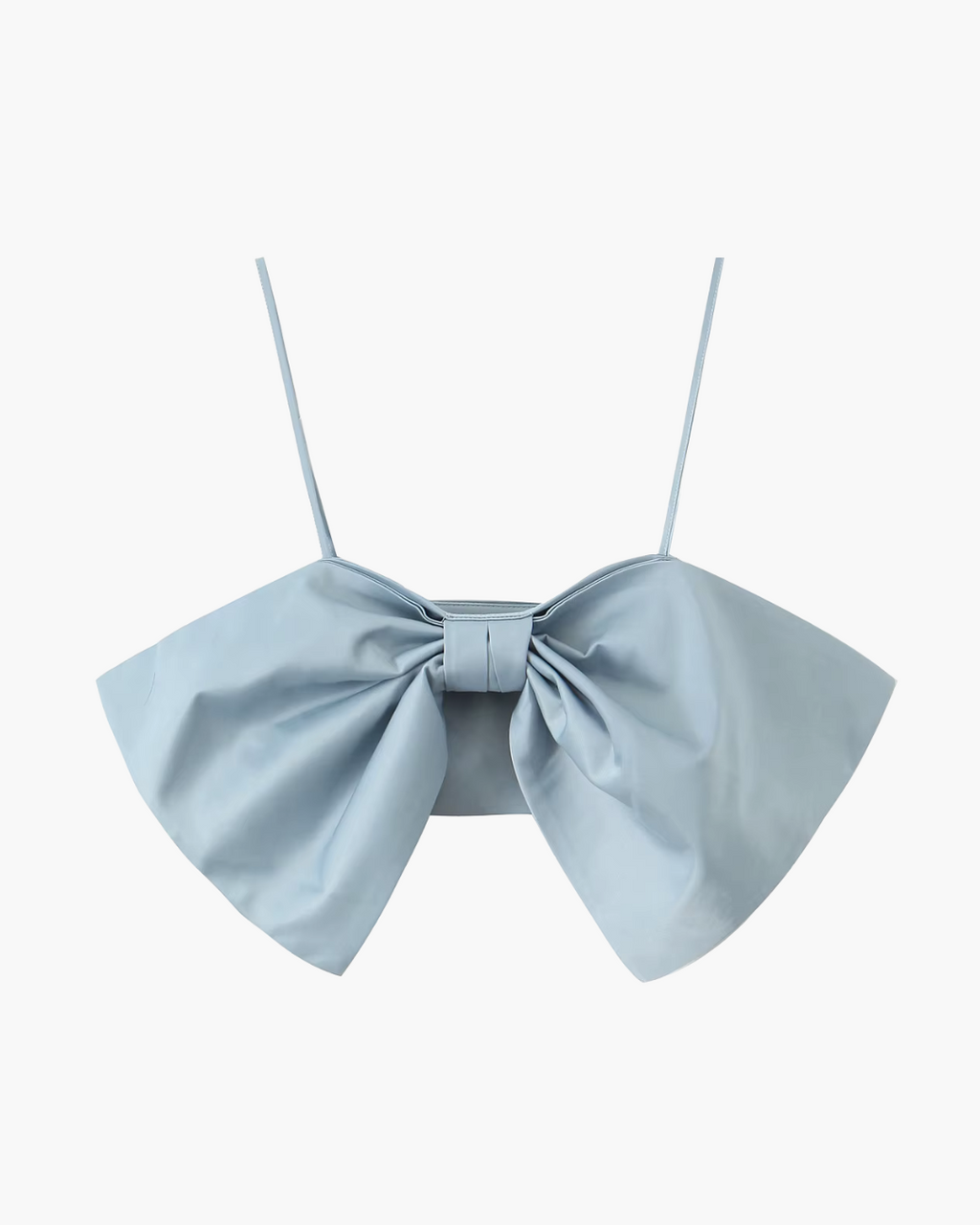 Elegante Tweedelige Set met Strik Top en Wijde Pijpen Broek