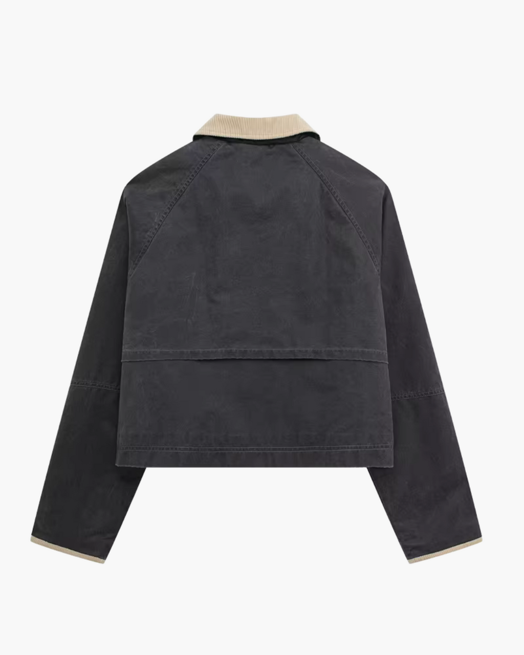 Voorjaarsjas met Lange Mouwen en Kraag voor Dames