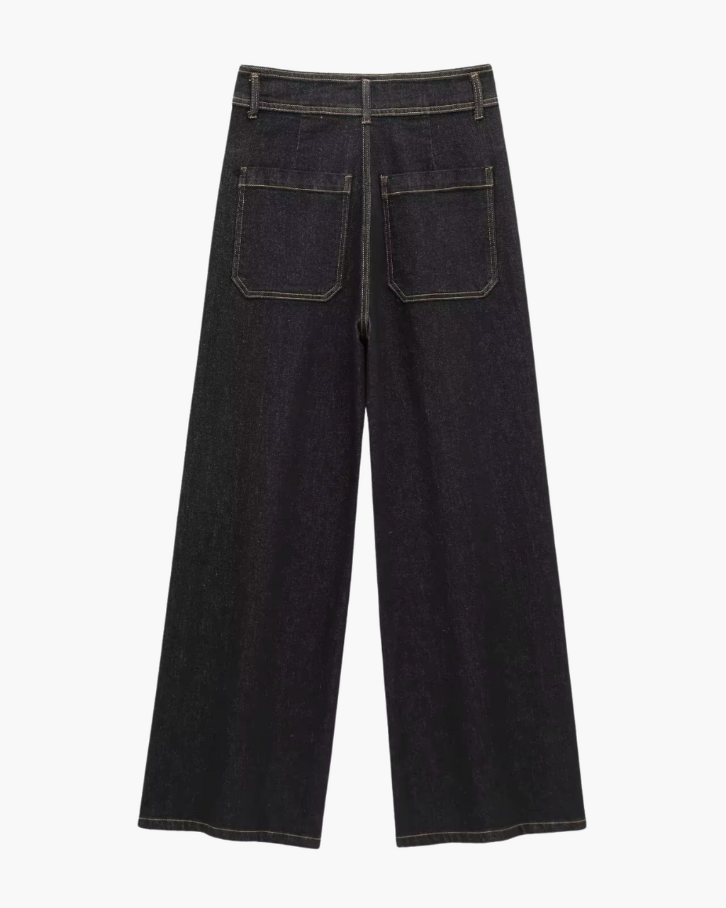 Hoge Taille Damesbroek met Wijde Pijpen voor Dames