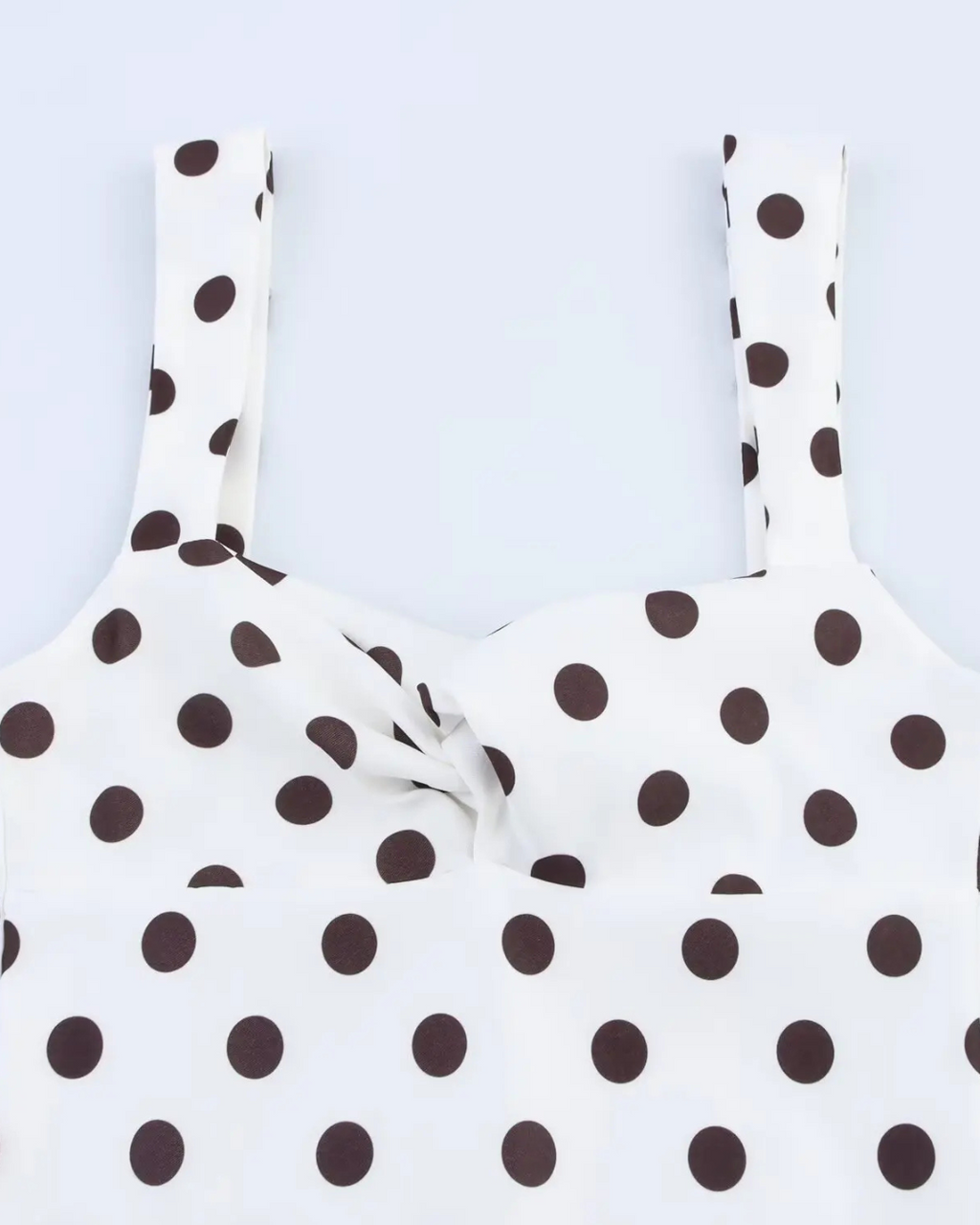 Mouwloos Backless Polkadot Mini Jurk voor Dames