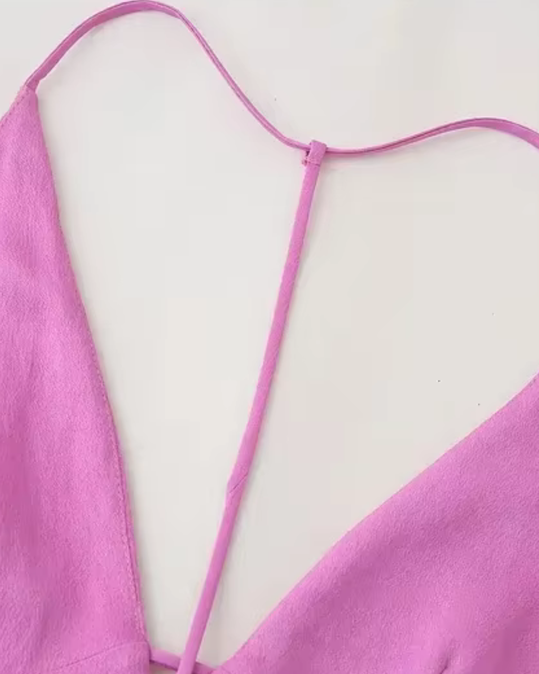 Elegante Uitgesneden Halterjurk zonder Mouwen voor Dames