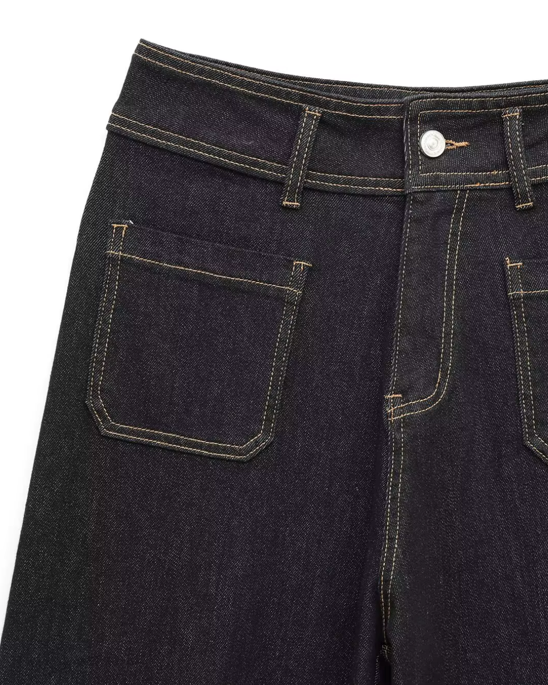 Hoge Taille Damesbroek met Wijde Pijpen voor Dames