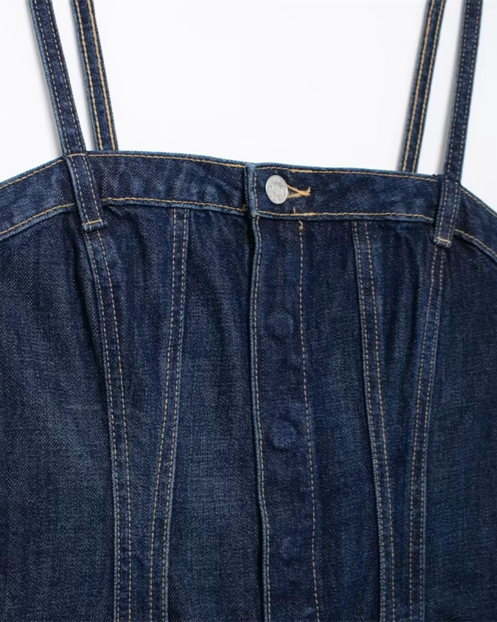 Comfortabel Denim Jumpsuit met Tailleriem voor Dames