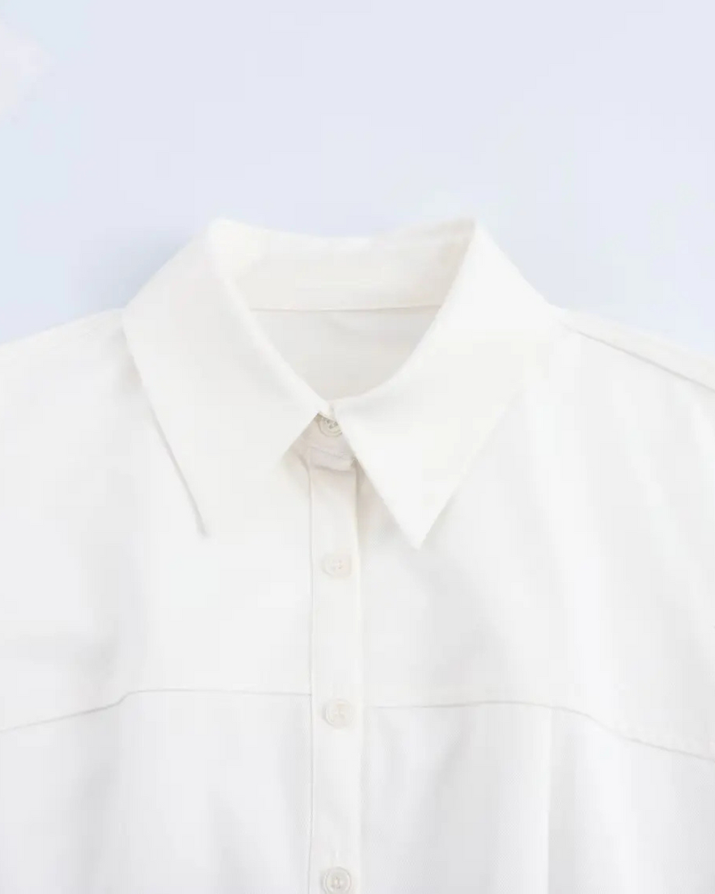 Zomerjurk Shirtstijl met Kraag en Knoopsluiting met Broekje voor Dames