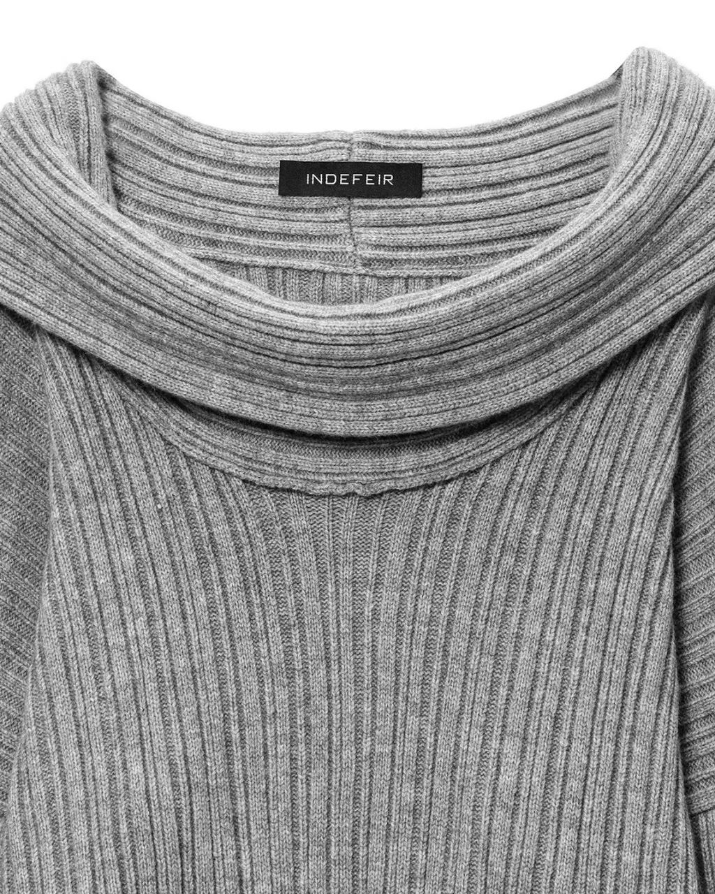 One-Shoulder Gebreide Trui met Losse Pasvorm voor Dames