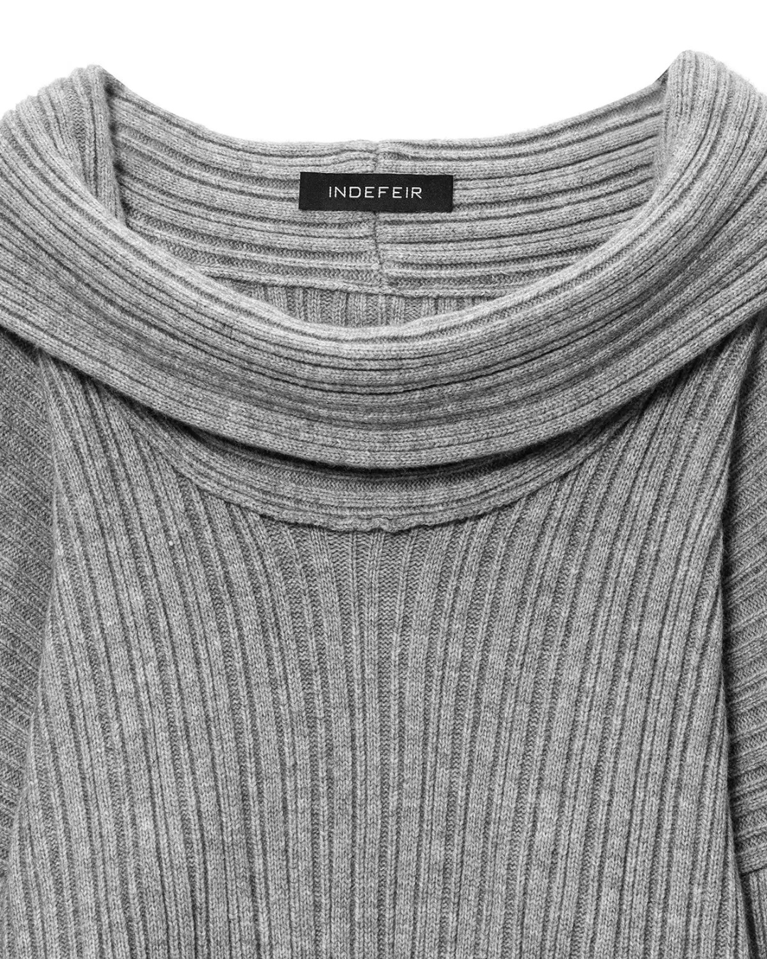 One-Shoulder Gebreide Trui met Losse Pasvorm voor Dames