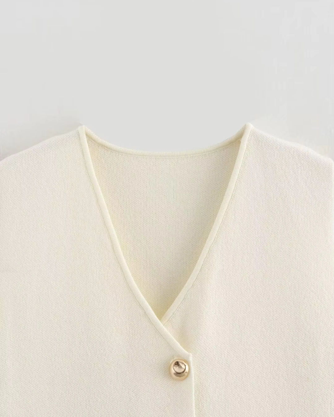 Elegante Vintage Vest en Rok Set voor Dames