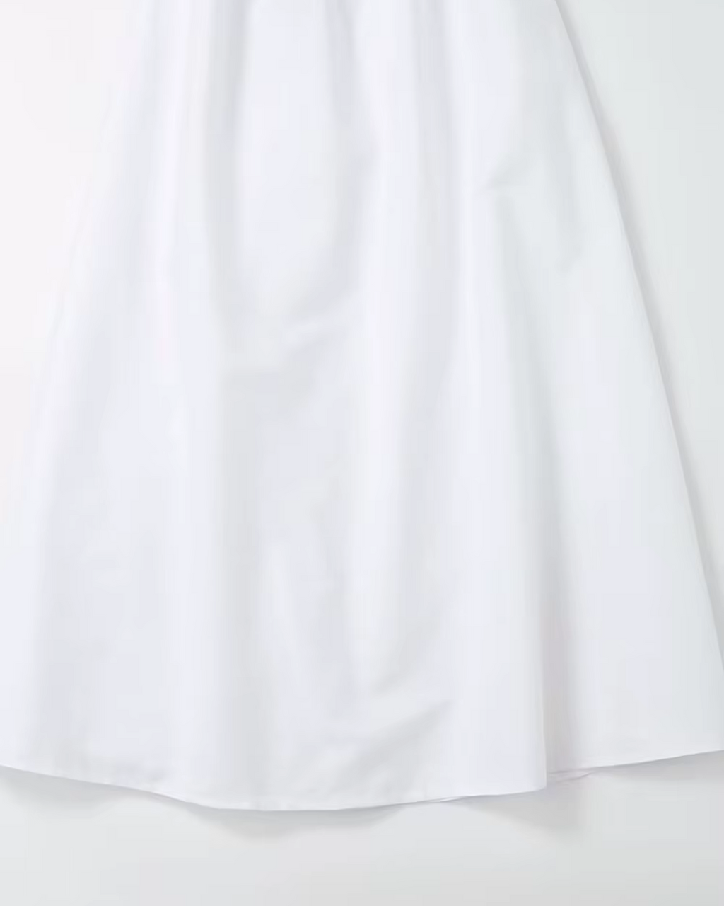 Witte Elegante Halterjurk met V Hals en Spaghettibandjes