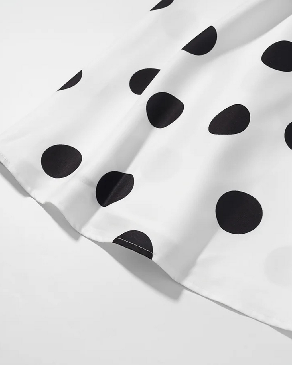 Tweedelige Set met Strapless Polkadot Top en Broek voor Dames