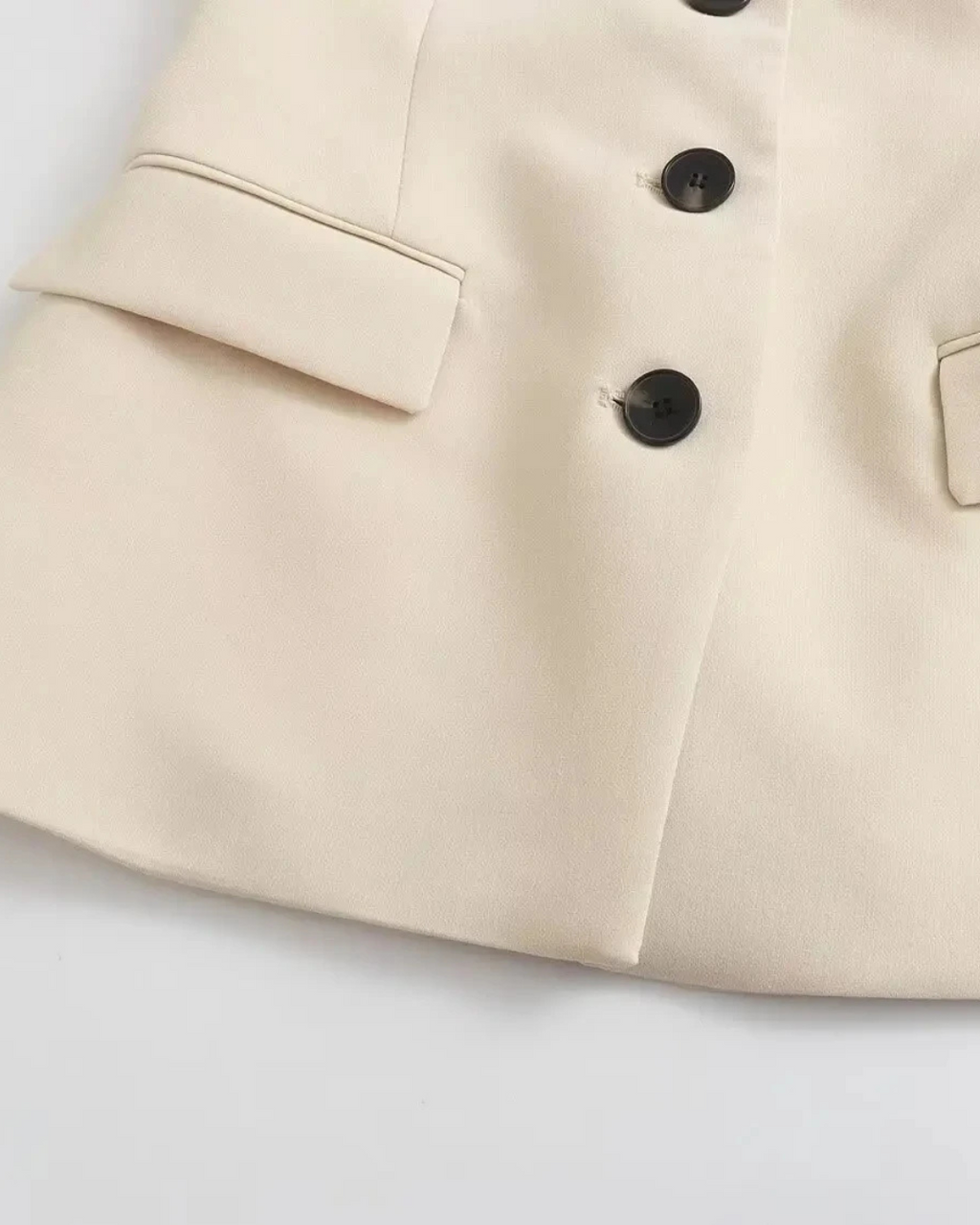 Tweedelig Set met Strapless Top en Rechte Wijde Broek voor Dames