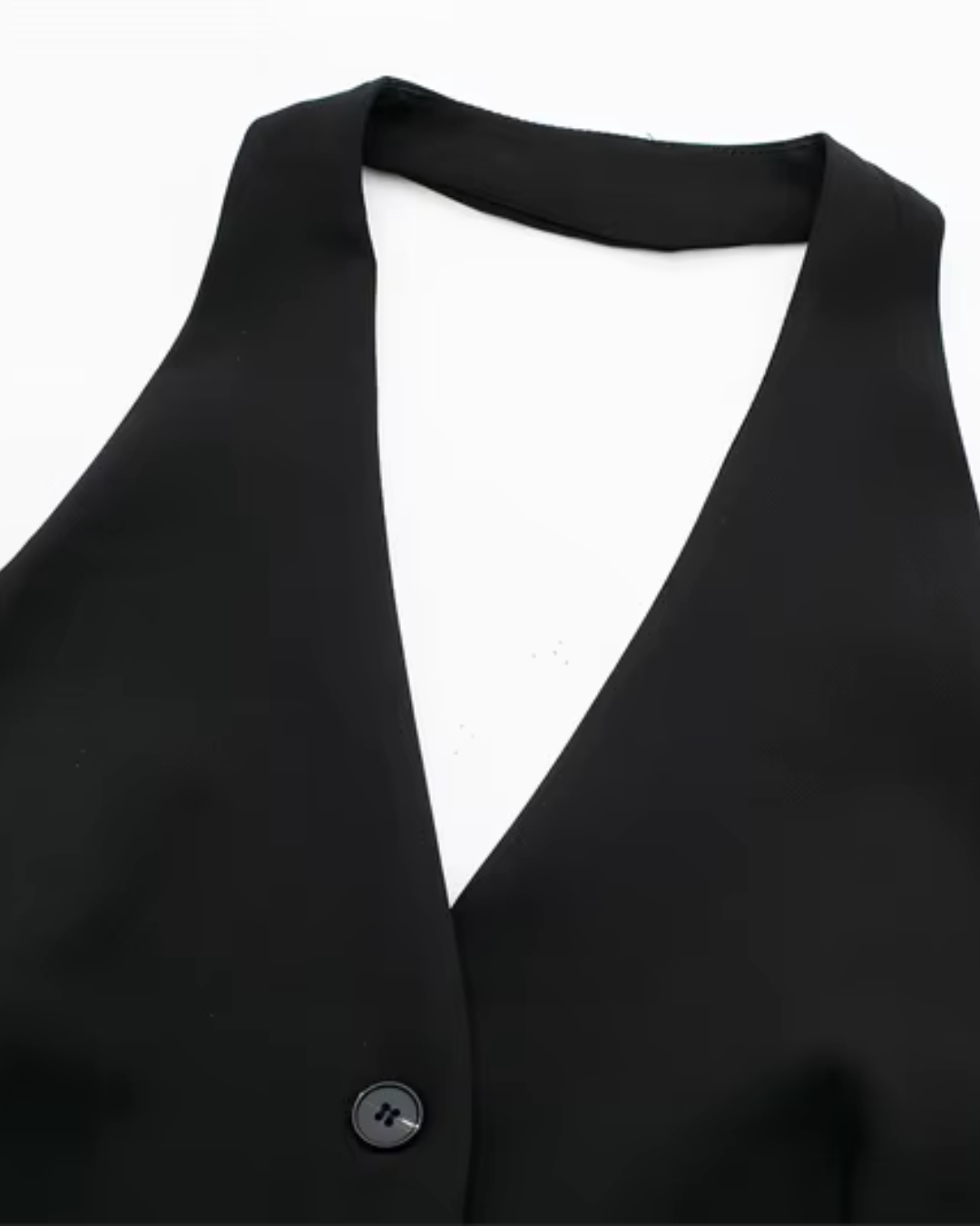 Trendy Mouwloos Cropped Vest voor Dames