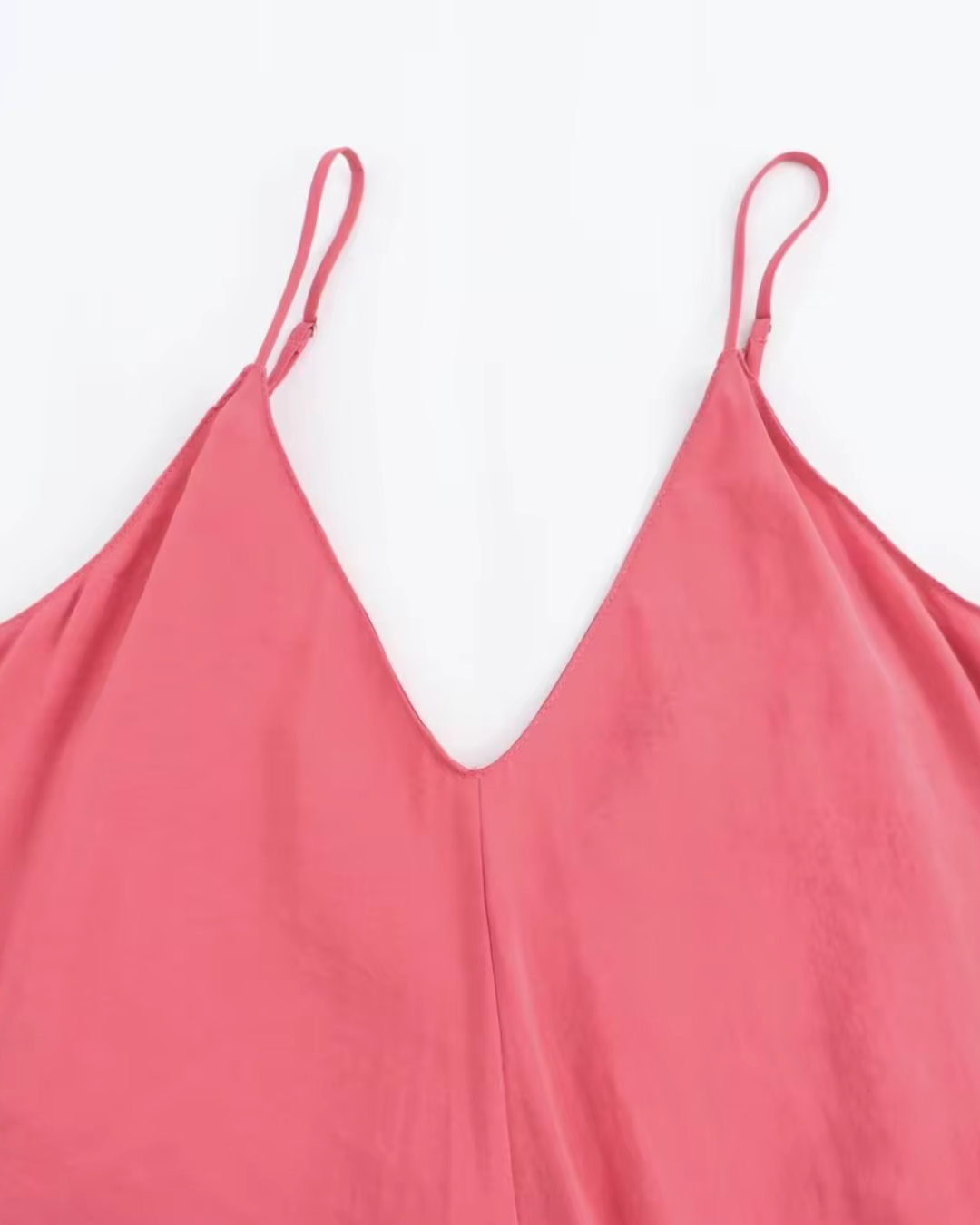 Roze Slip Maxi Jurk voor Dames