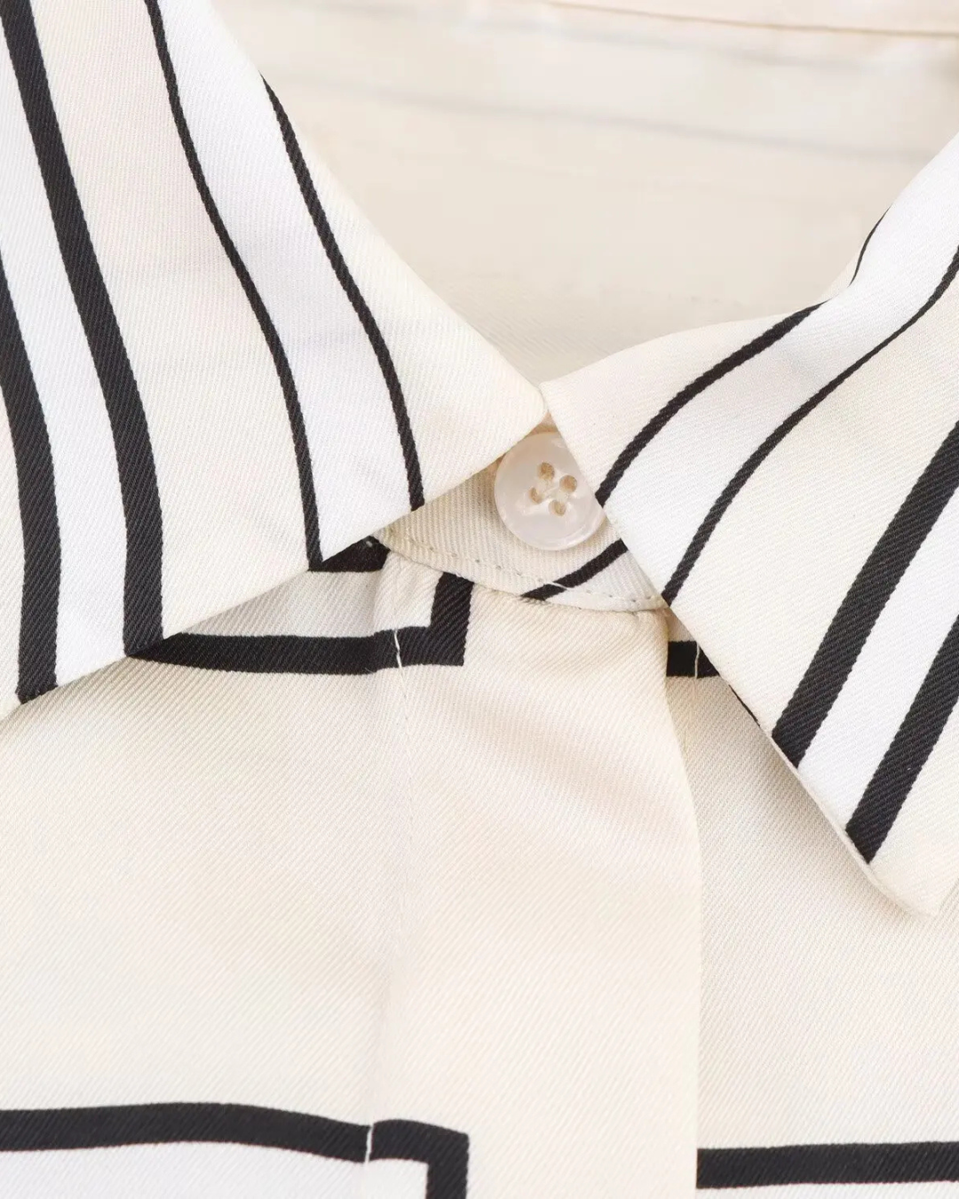 Broekpak met Print Shirt & Hoge Taille Wijde Broek voor Dames