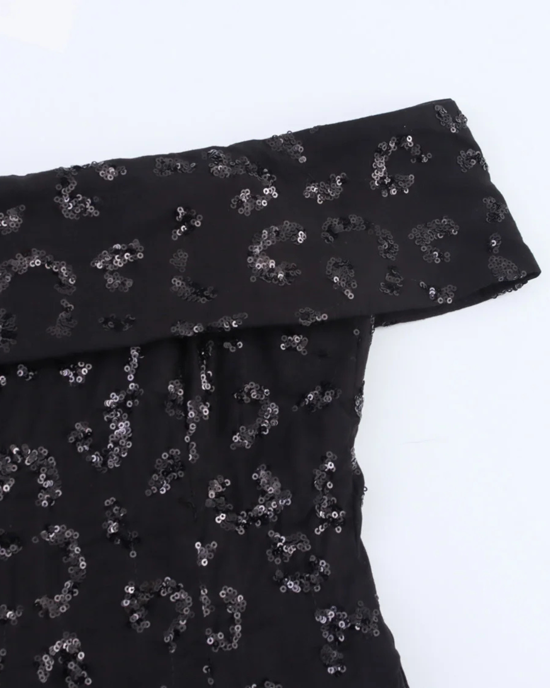 Chique Set met Pailletten Top en Wijde Broek voor Dames