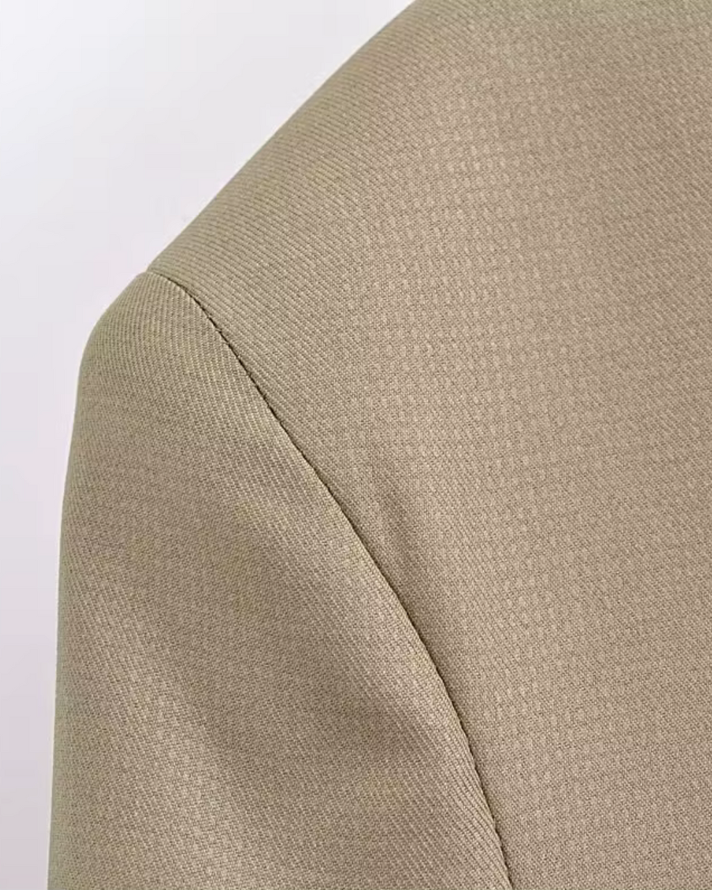 Stijlvolle Chique Beige Blazer en Wijde Pijpen Broek Set voor Dames