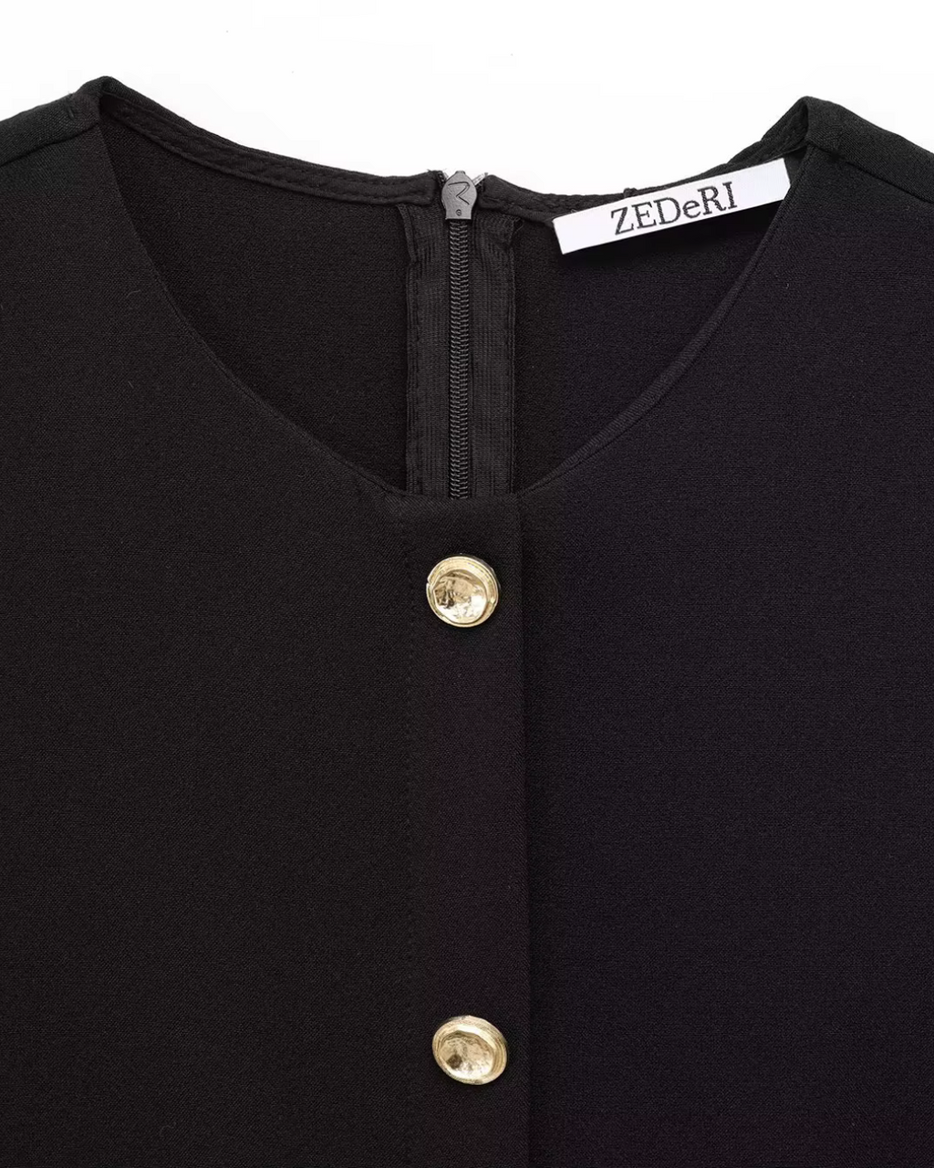 Zwarte Slanke Midi Jurk met Riem en Split voor Dames