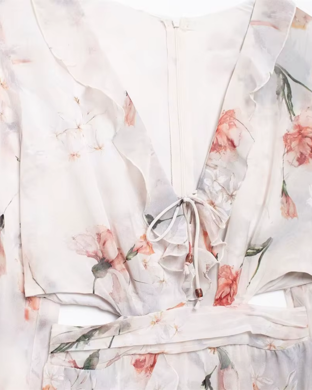 Zomerse Bloemenprint Midi Lange Jurk voor Dames