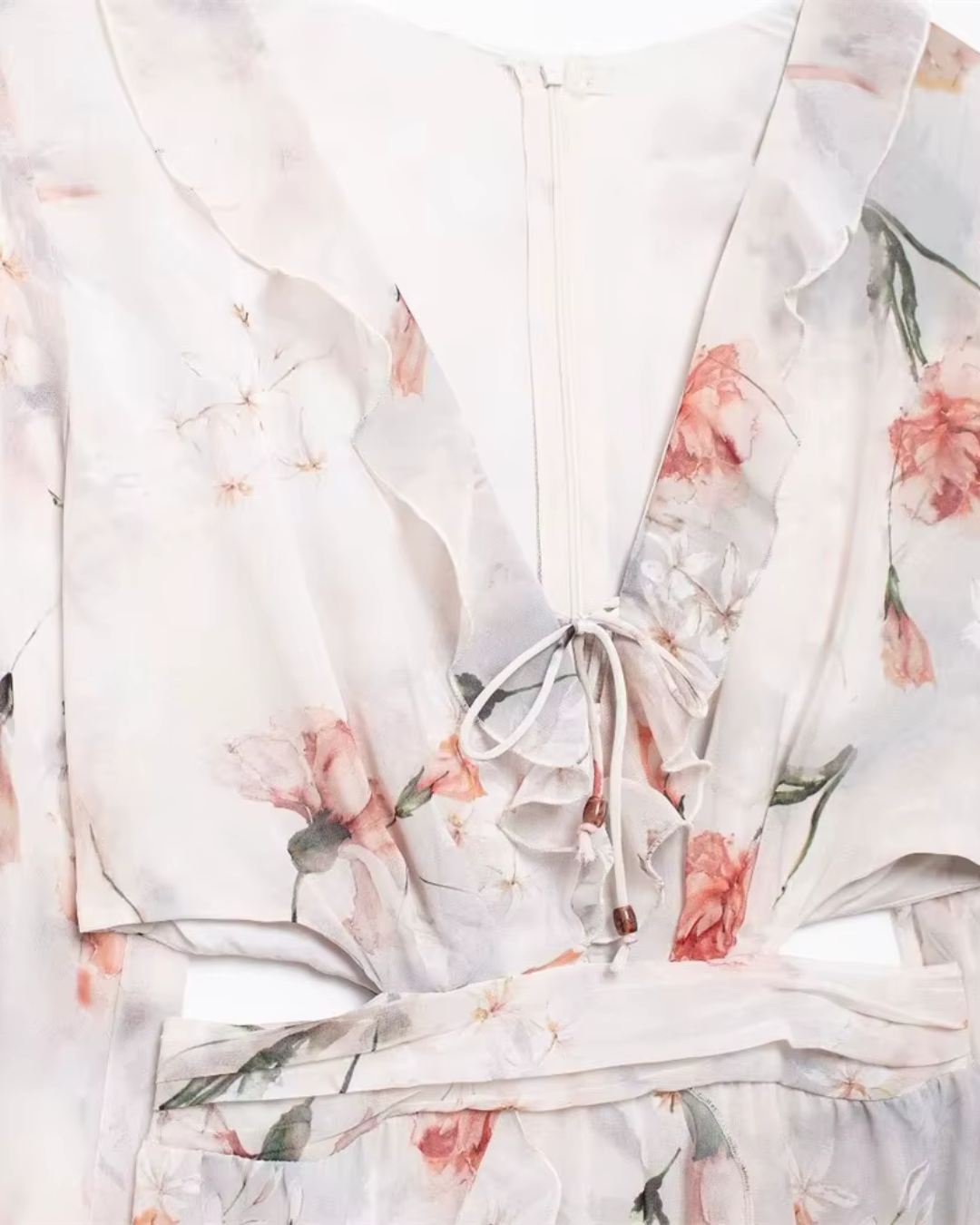 Zomerse Bloemenprint Midi Lange Jurk voor Dames