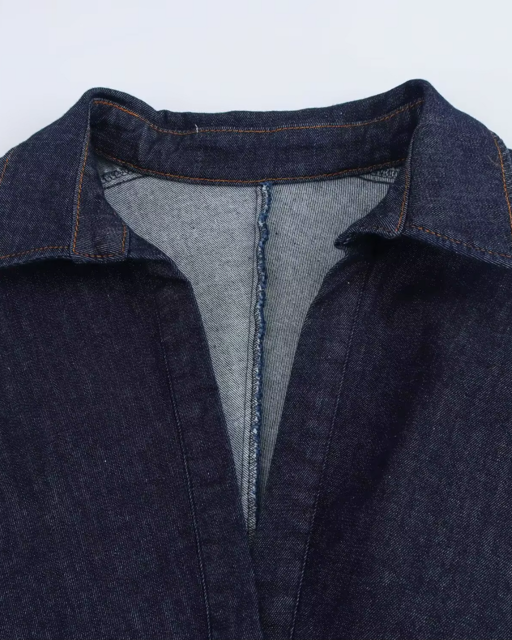 Denim Maxi Jurk voor Dames