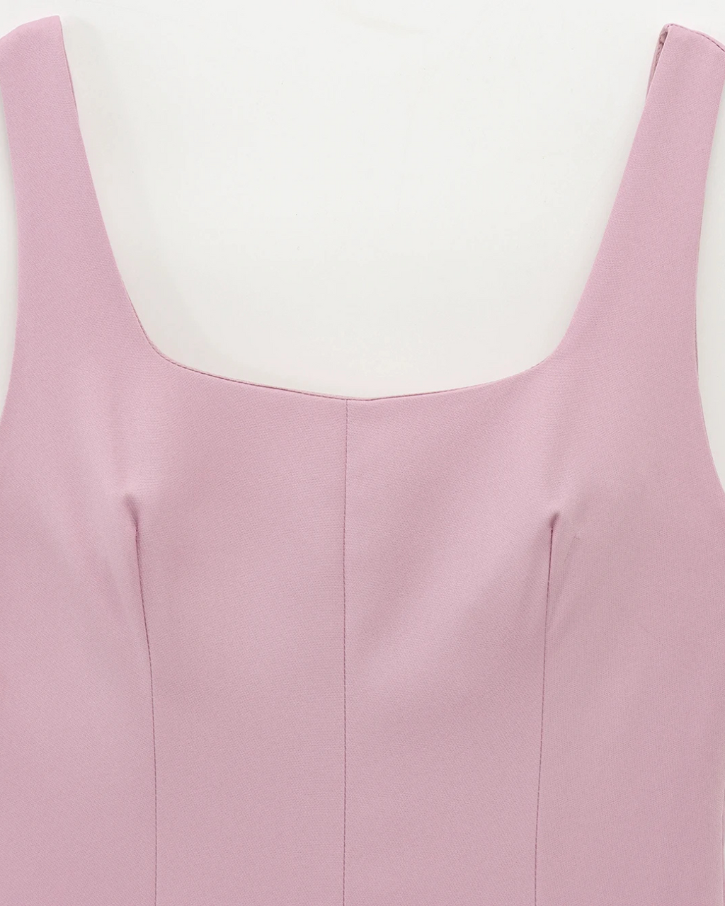 Mini-Jurk met Vierkante Hals en Gelaagde Ruches voor Dames