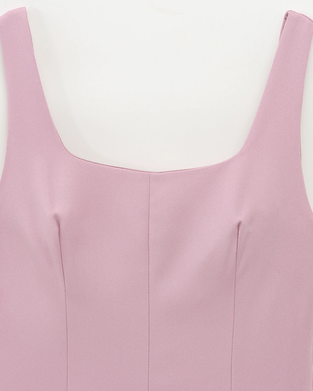 Mini-Jurk met Vierkante Hals en Gelaagde Ruches voor Dames