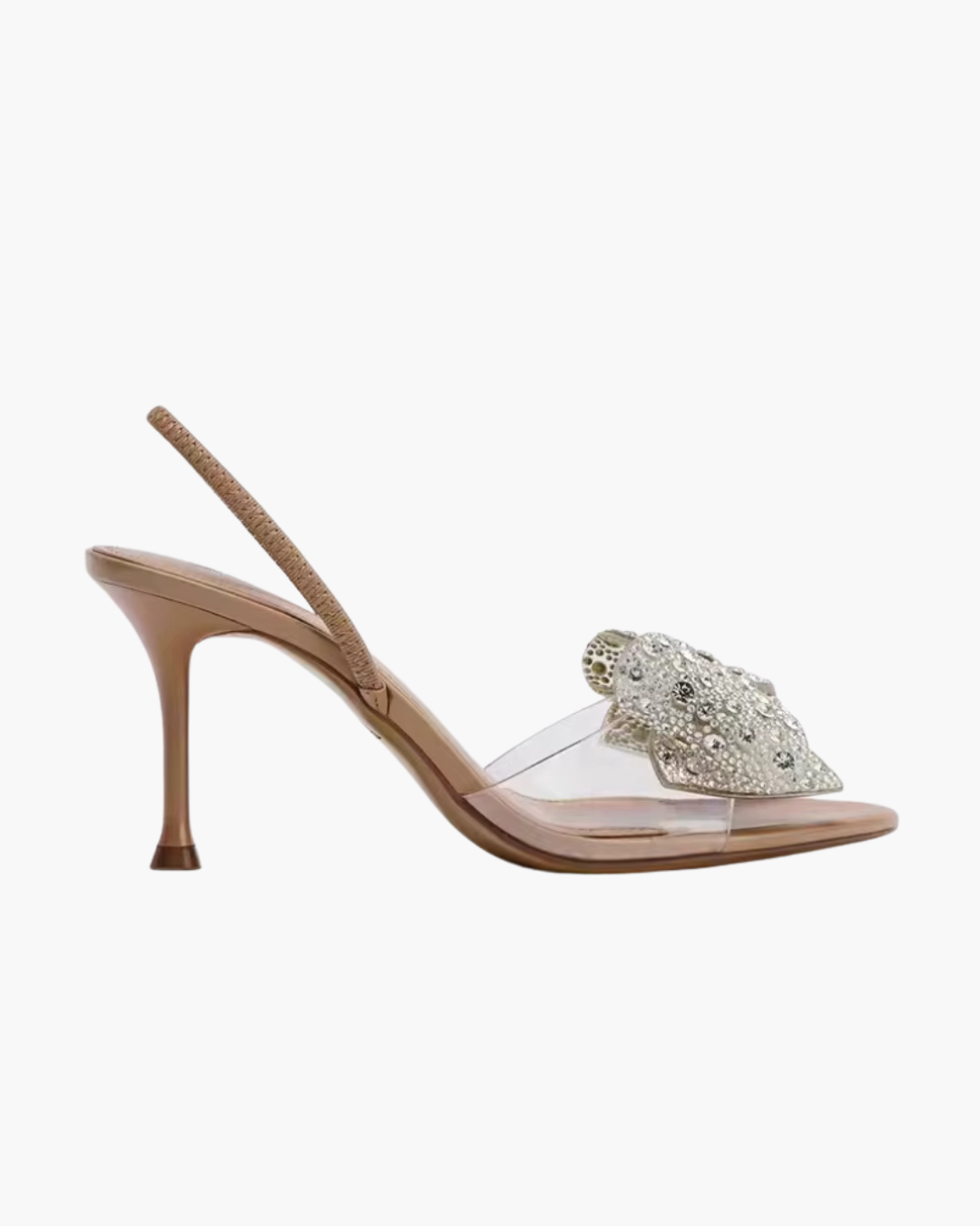 Luxe Open Teen Naaldhak Sandalen met Strik voor Dames