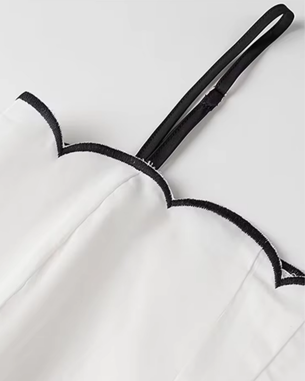 Luchtige Zomerjurk Set met Borduurwerk voor Dames