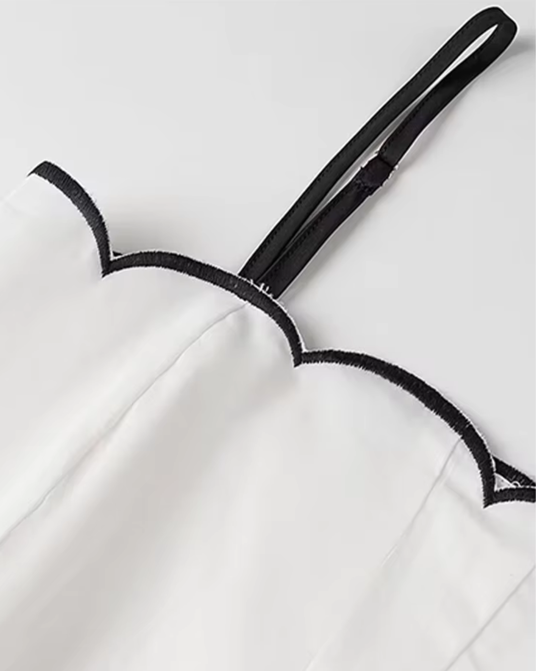 Luchtige Zomerjurk Set met Borduurwerk voor Dames