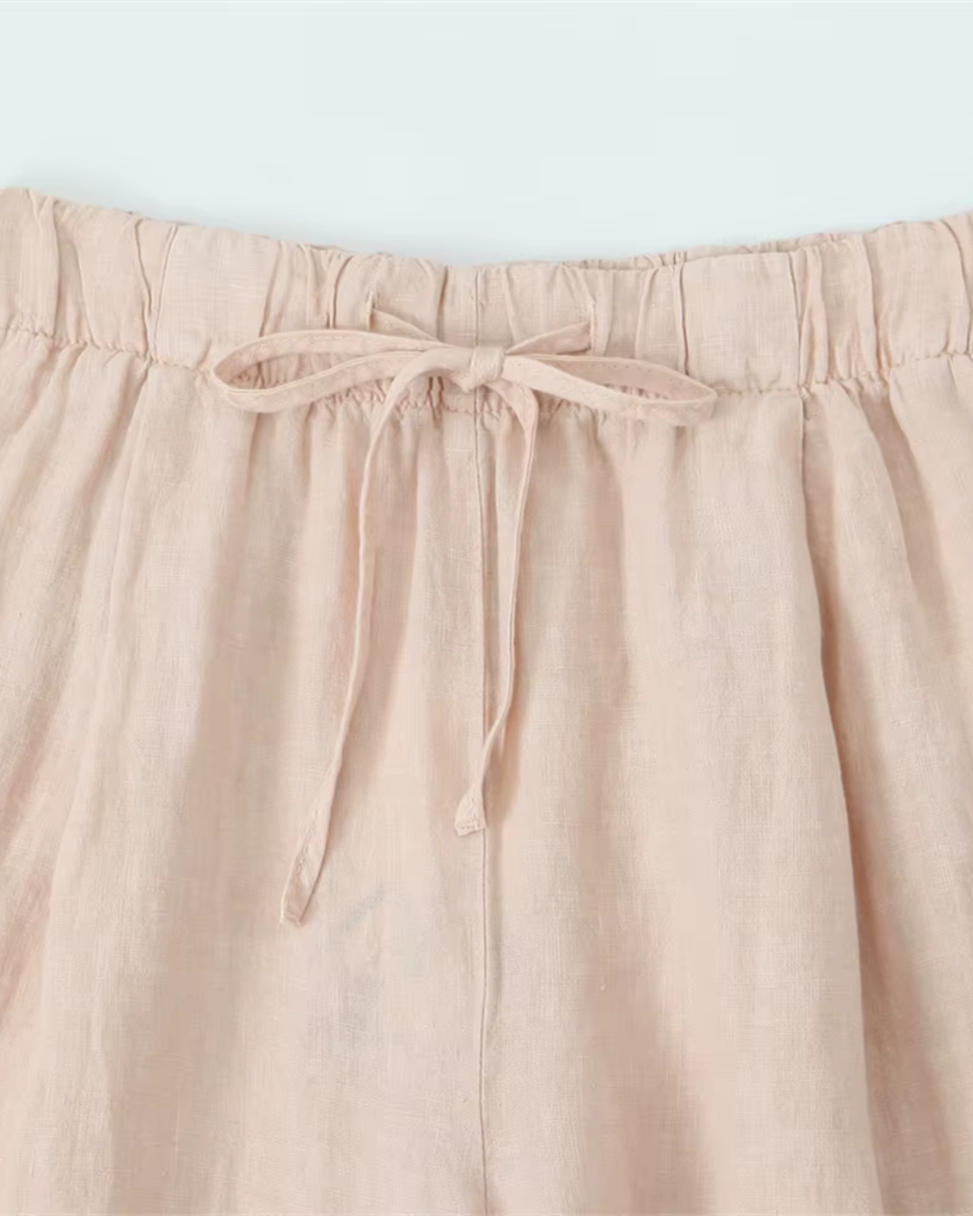 Casual Broek met Trekkoord en Wijde Pijpen voor Dames