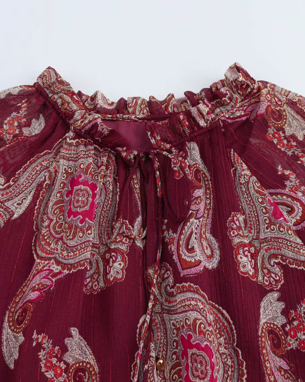Elegante Chique Bohemien Jurk met Flare Mouw voor Dames
