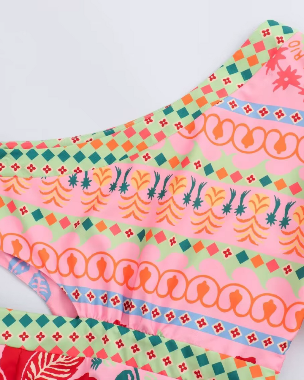 Elegante Zomerjurk met Hellende Schouder en Kwastjes voor Dames