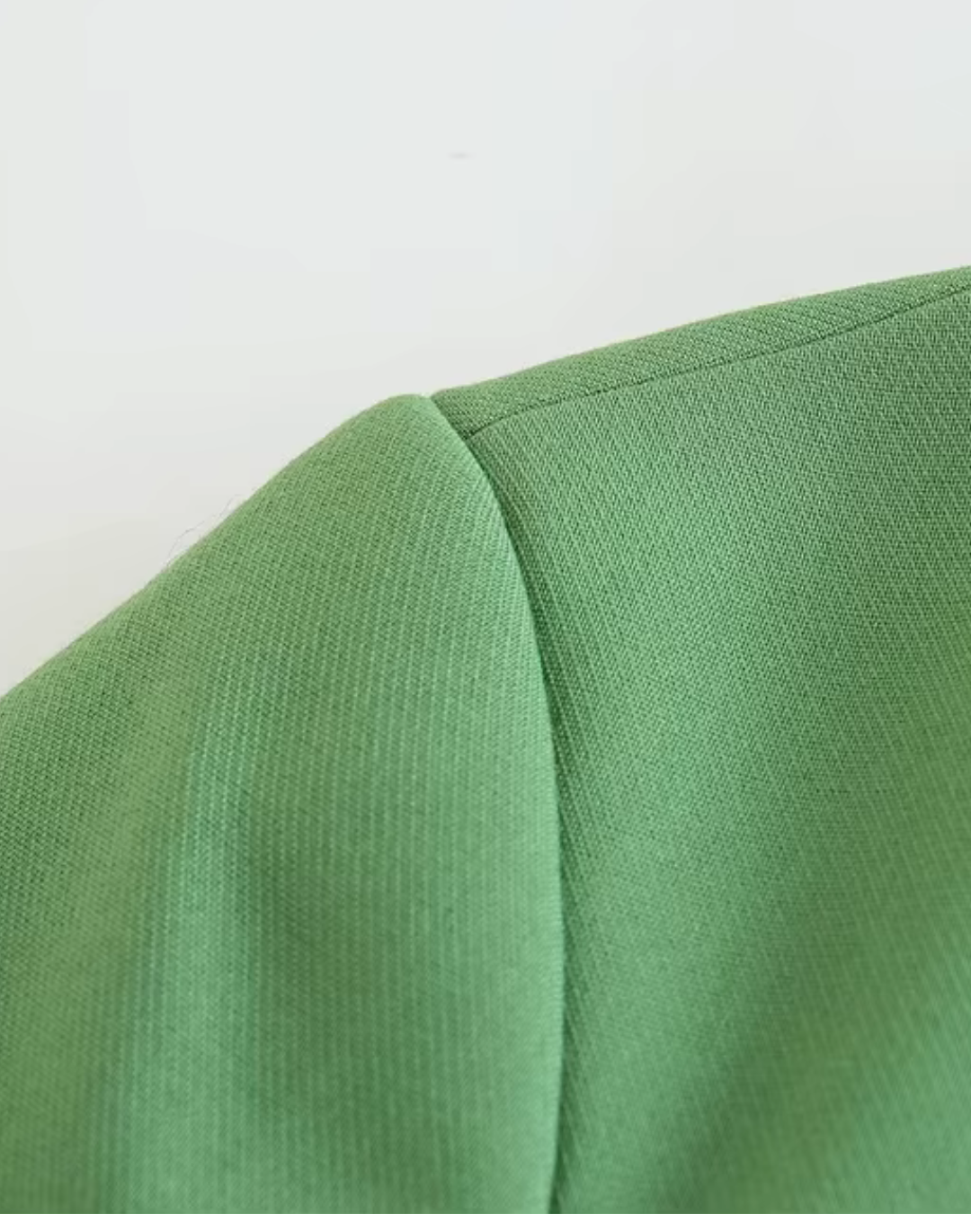 Lente Groene Zomer Blazer en Broek Set voor Dames