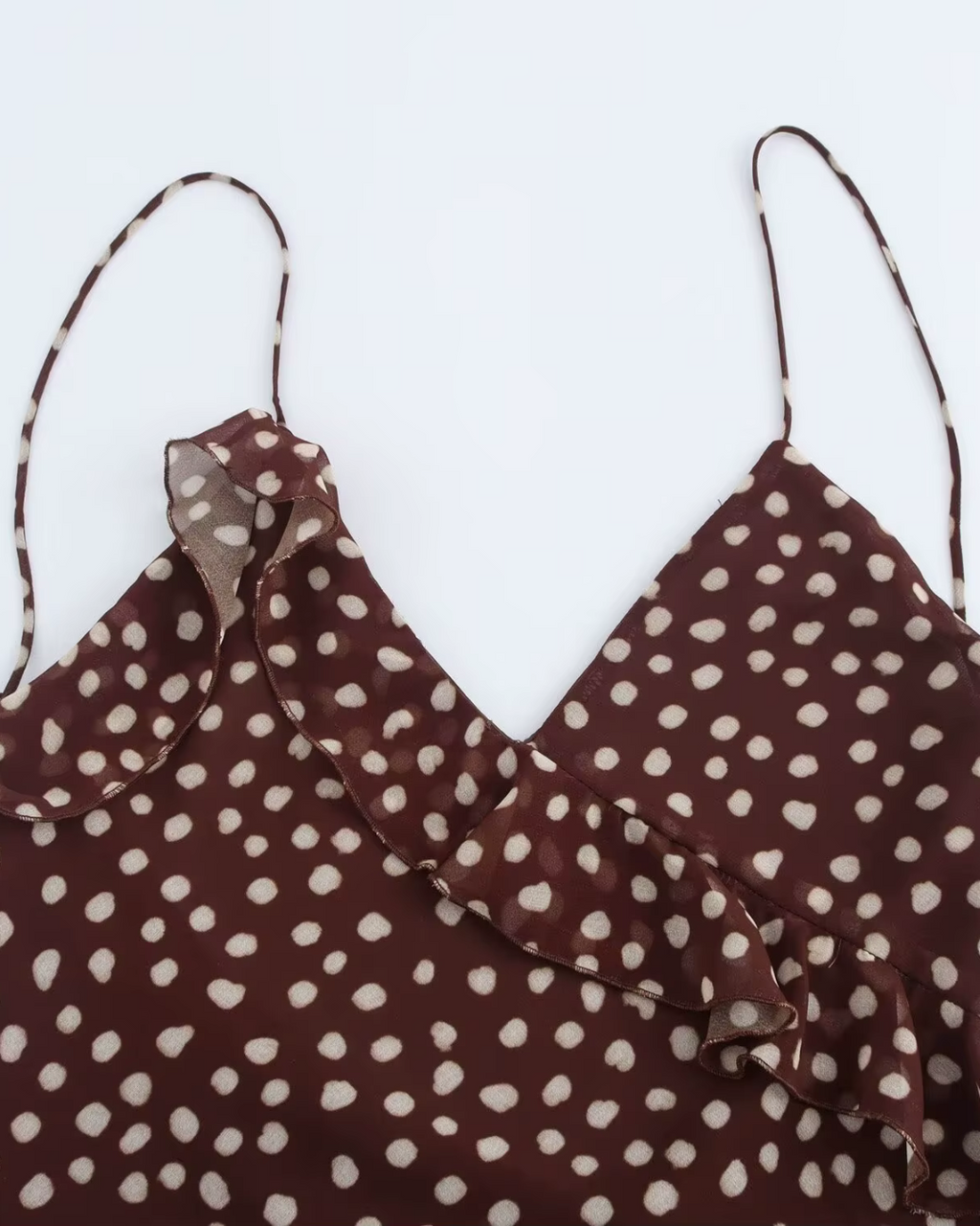 Polka Dot Jarreteljurk met Open Rug voor Dames