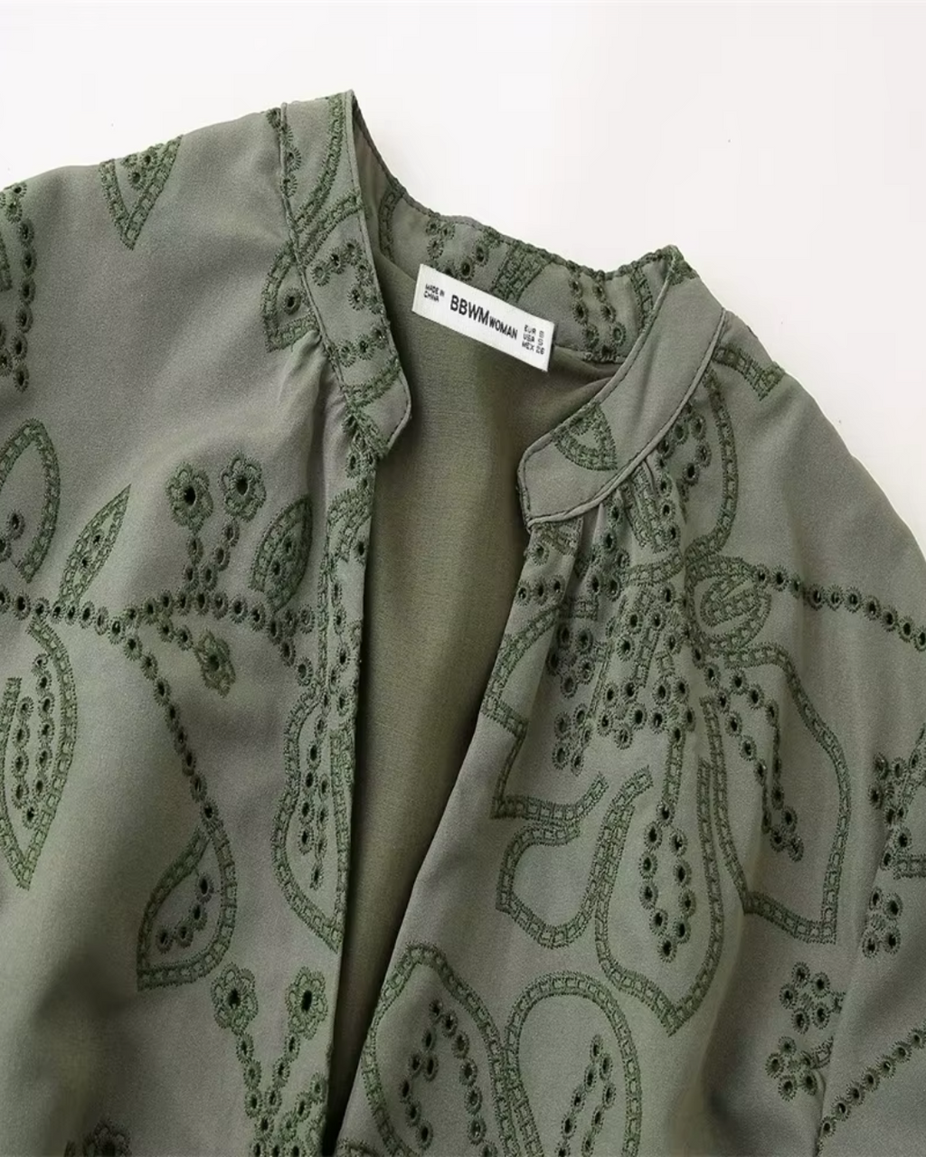  Geborduurde Holle Jurk voor Dames