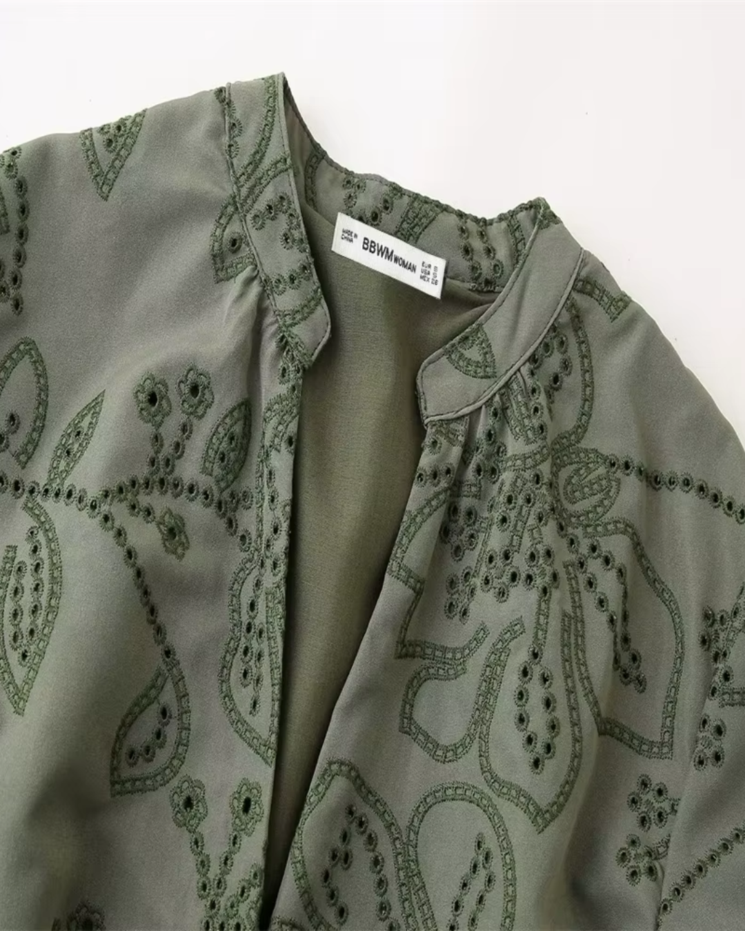  Geborduurde Holle Jurk voor Dames