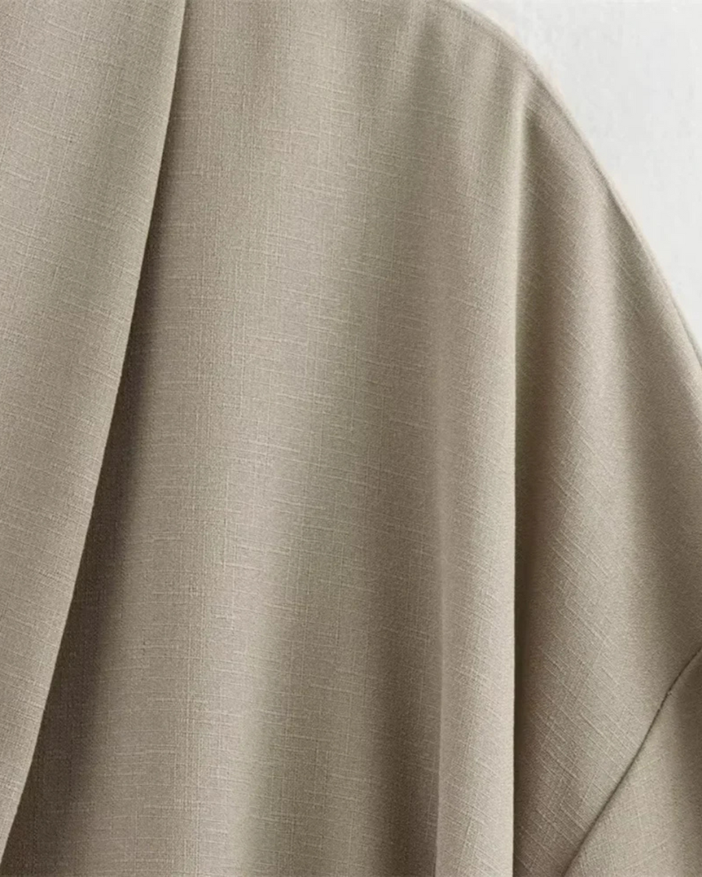 Elegante Linnen Comfortabele Oversized Set voor Dames