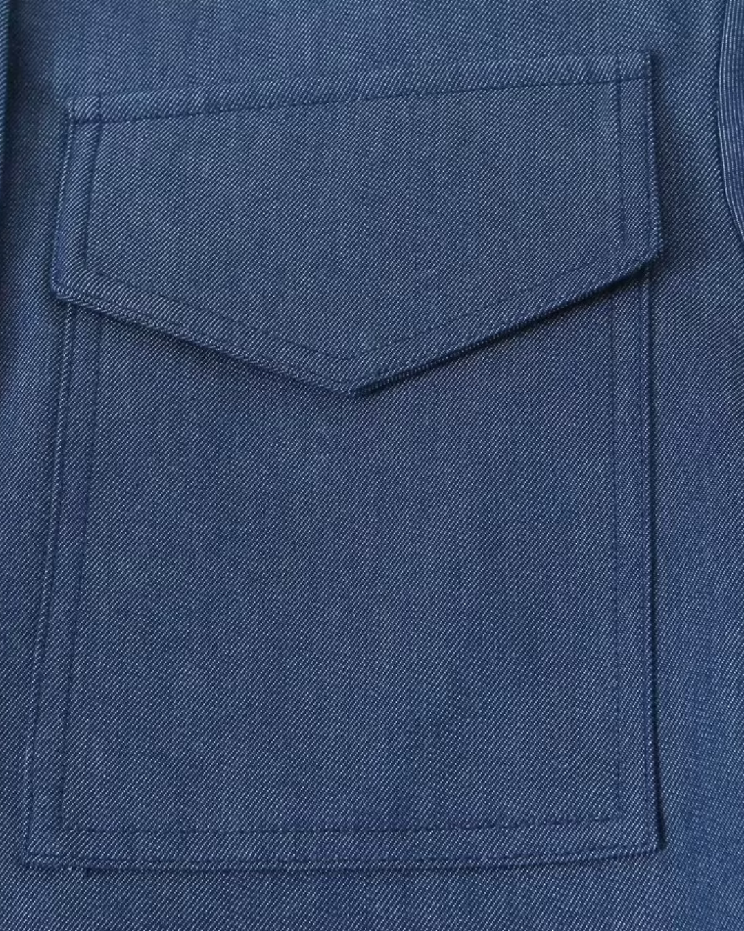 Vintage Blauw Damespak met Rechte Broek voor Dames