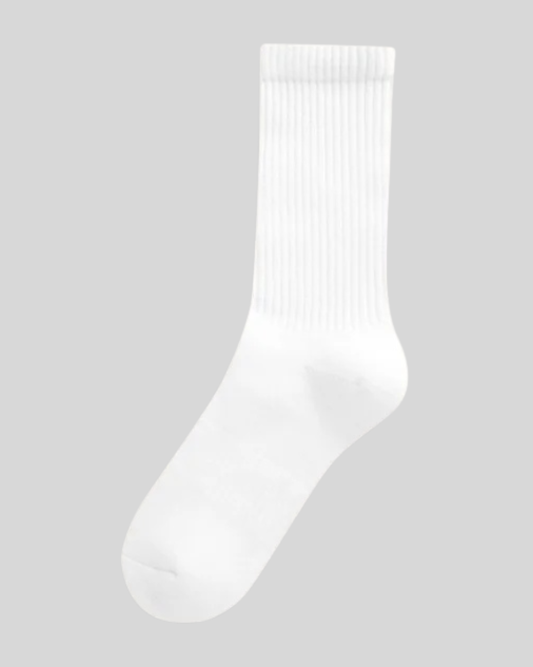 Effen Kleur Mid Tube Sokken voor Dames