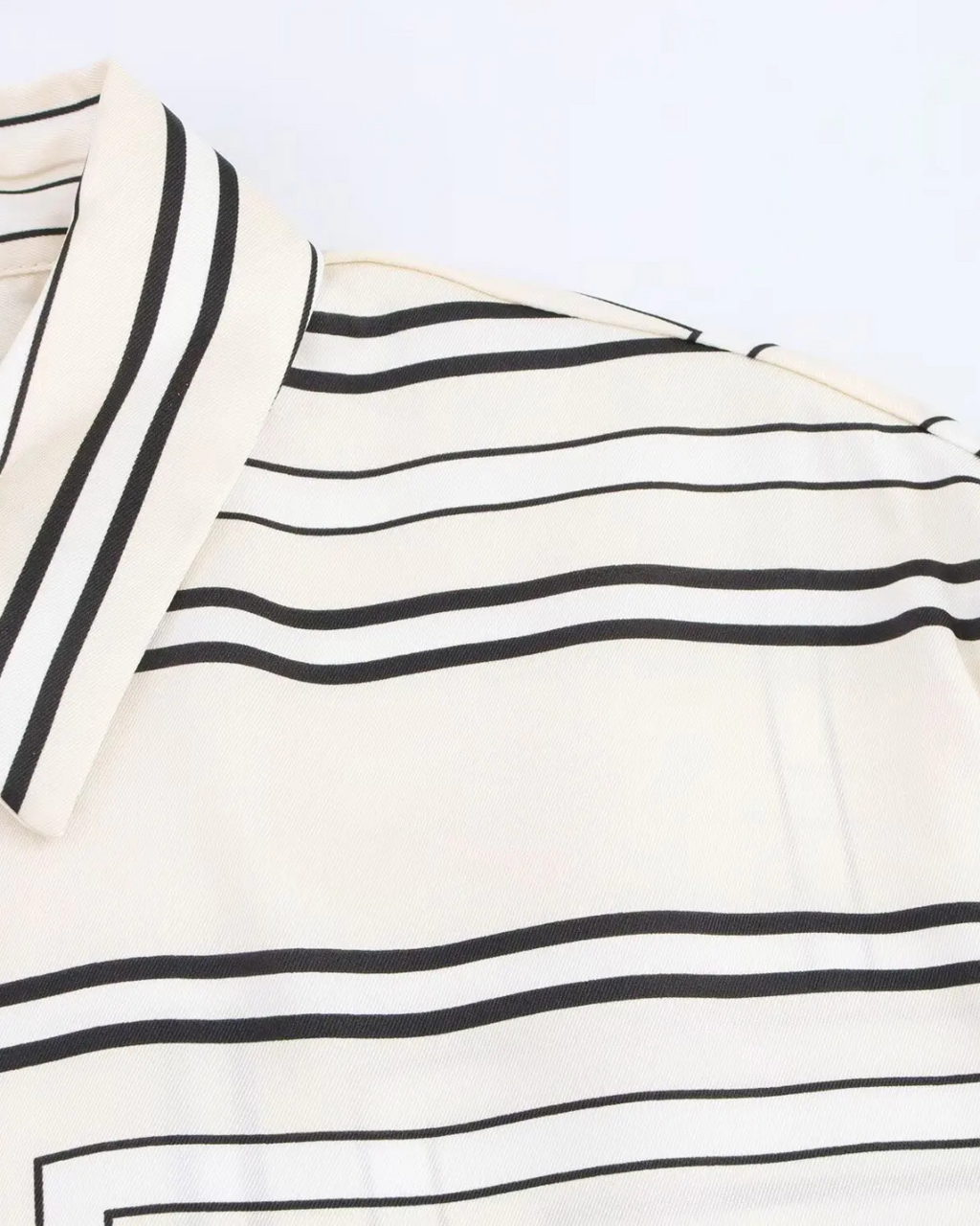 Broekpak met Print Shirt & Hoge Taille Wijde Broek voor Dames